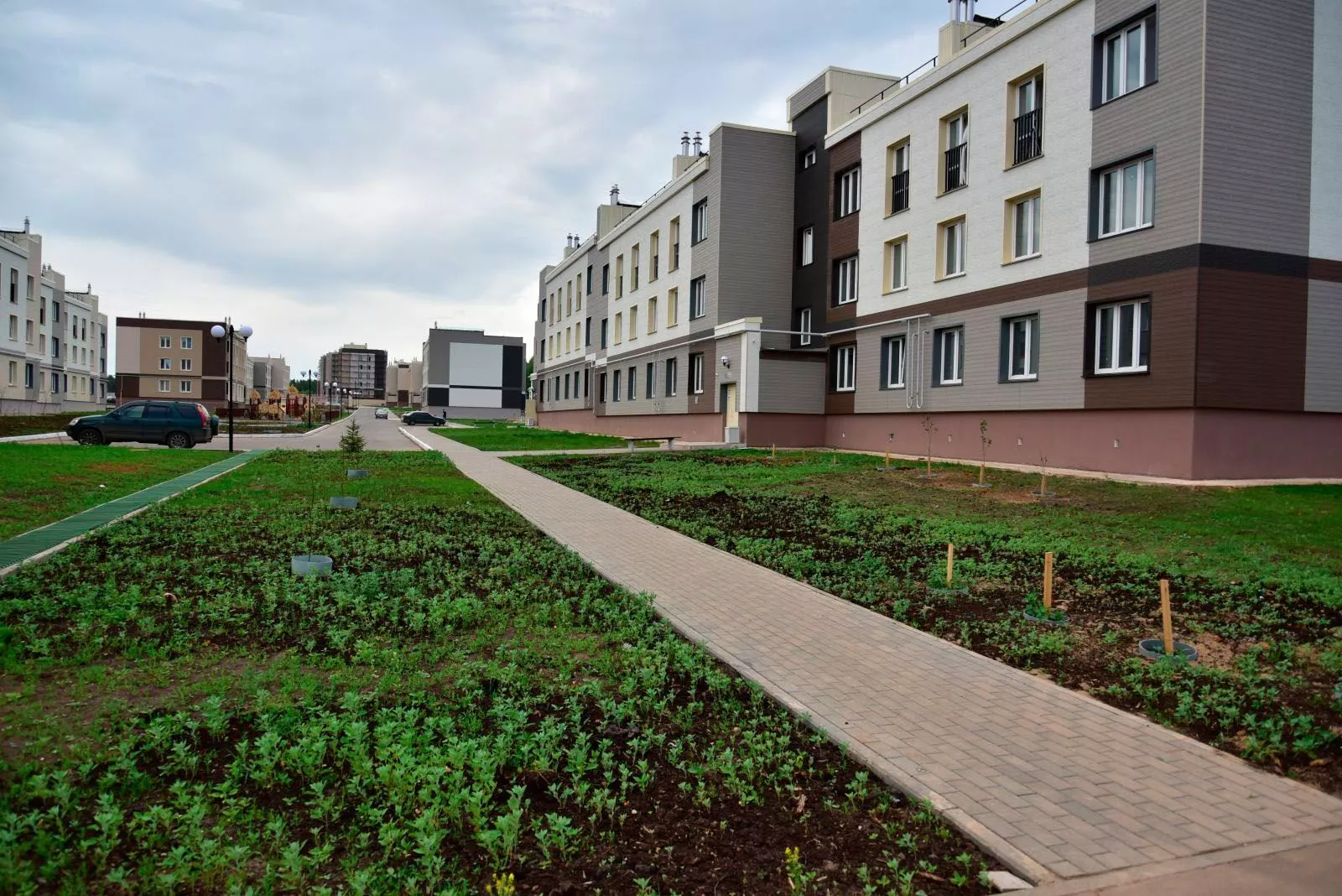 Освещение жилого комплекса в г. Киров